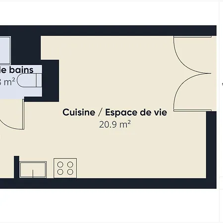 Keramas - Pour 3 - Piscine Commune *
